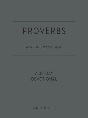 cover image of Proverbs